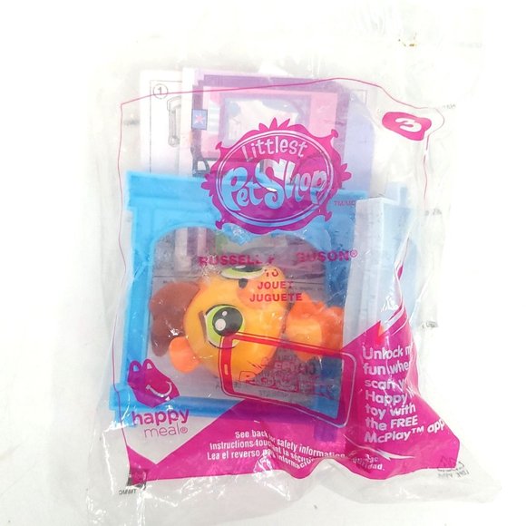 McDonalds Happy Meal Toy Lot Flutterbye Batman Prism Bot Bunny Littlest Pet Shop - Picture 4 of 8